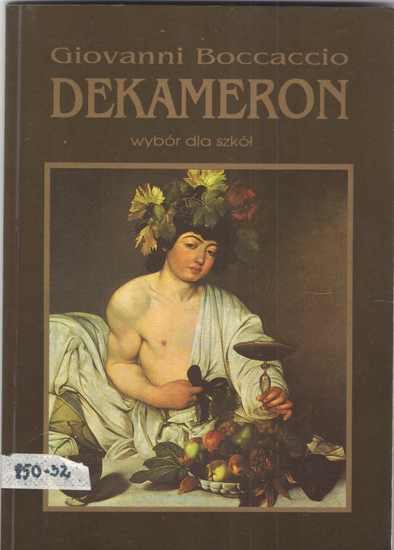 Dekameron : wybór dla szkół