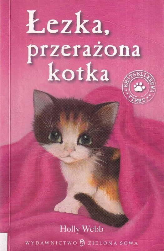 Łezka, przerażona kotka