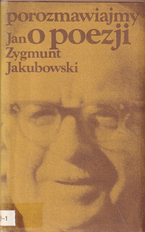 Porozmawiajmy o poezji