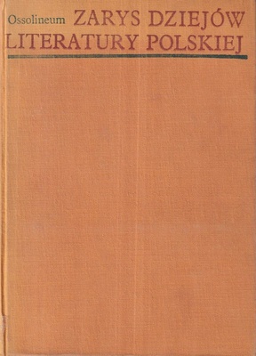Zarys dziejów literatury polskiej