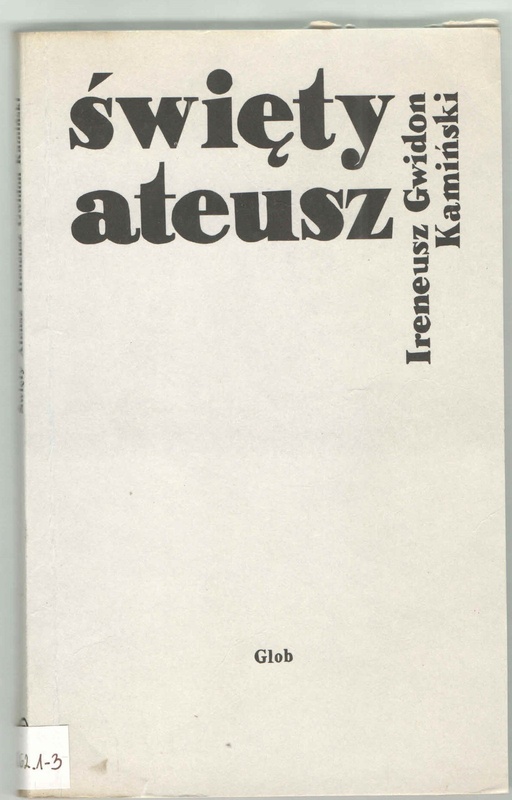 Święty ateusz : opowieści niesamowite