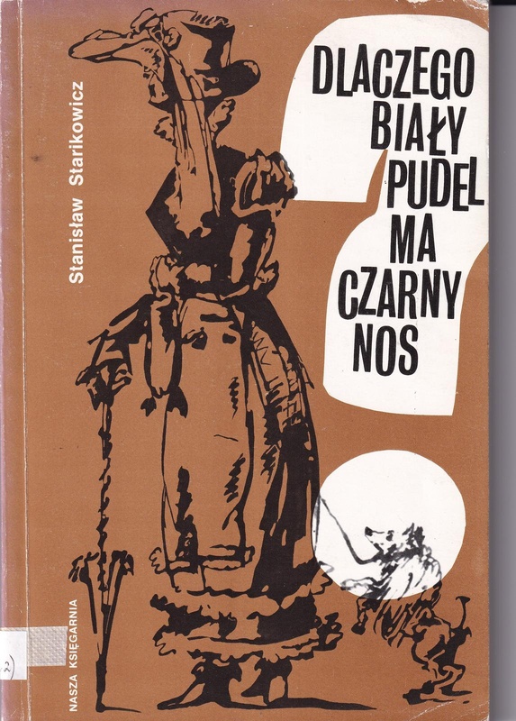 Dlaczego biały pudel ma czarny nos