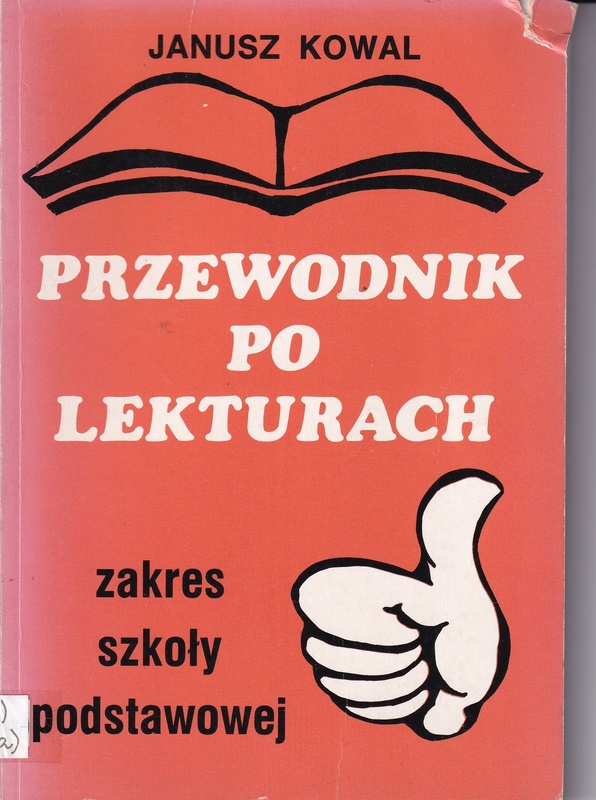 Przewodnik po lekturach ze słownikiem środków stylistycznych : szkoła podstawowa