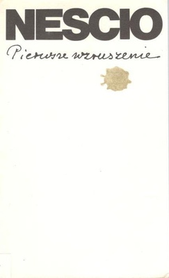 Pierwsze wzruszenie : opowiadania