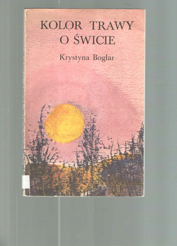Kolor trawy o świcie