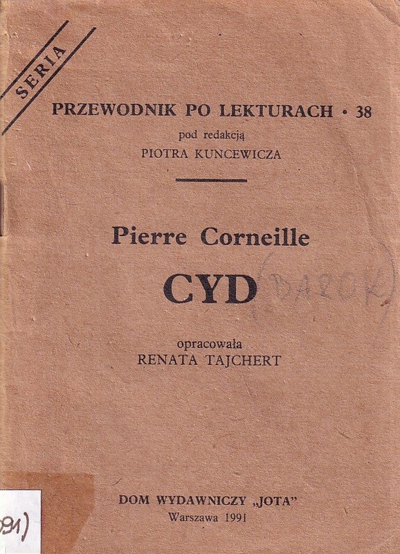 Pierre Corneille "Cyd"