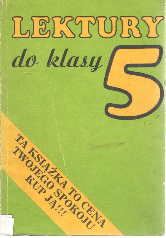 Lektury obowiązkowe do klasy 5 szkoły podstawowej