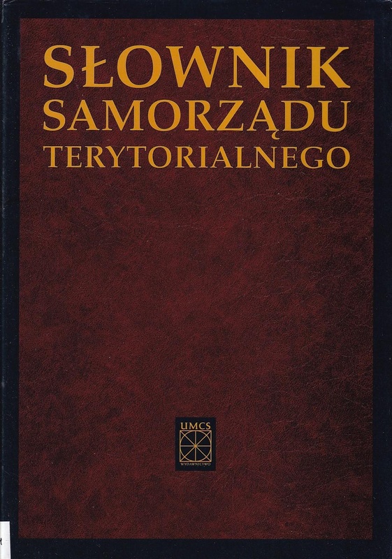 Słownik samorządu terytorialnego