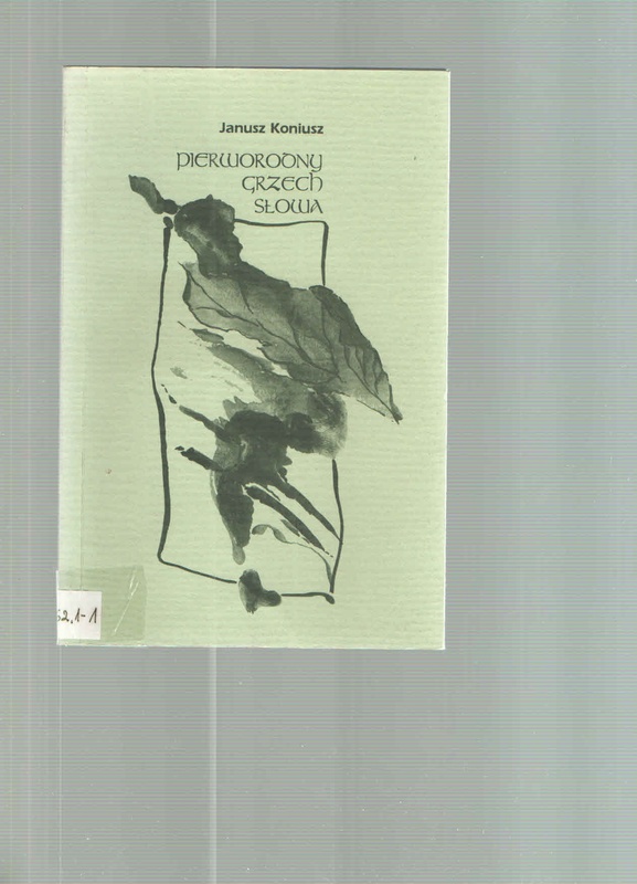 Pierworodny grzech słowa