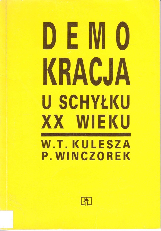 Demokracja u schyłku XX wieku
