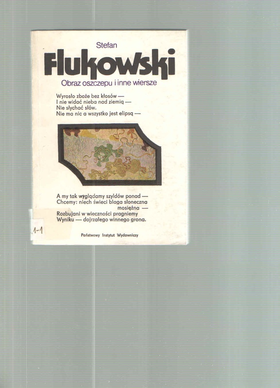 Obraz oszczepu i inne wiersze