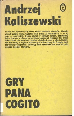 Gry pana Cogito