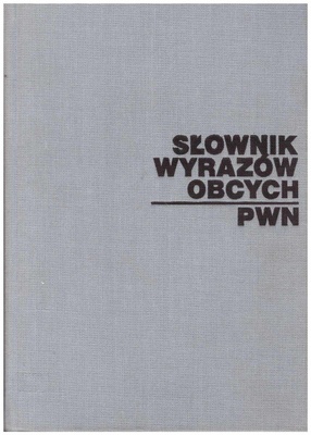 Słownik wyrazów obcych PWN