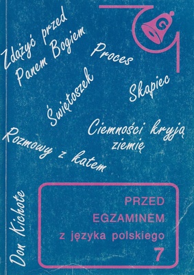 Przed egzaminem z języka polskiego