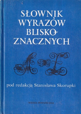 Słownik wyrazów bliskoznacznych