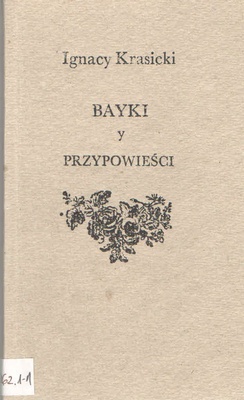 Bayki y przypowieści na cztery części podzielone