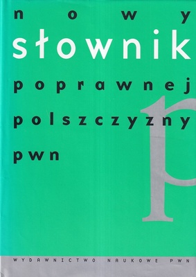 Nowy słownik poprawnej polszczyzny PWN