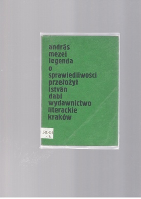 Legenda o sprawiedliwości