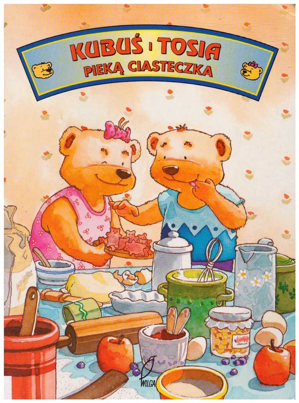 Kubuś i Tosia pieką ciasteczka