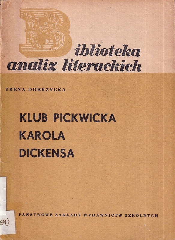 "Klub Pickwicka" Karola Dickensa