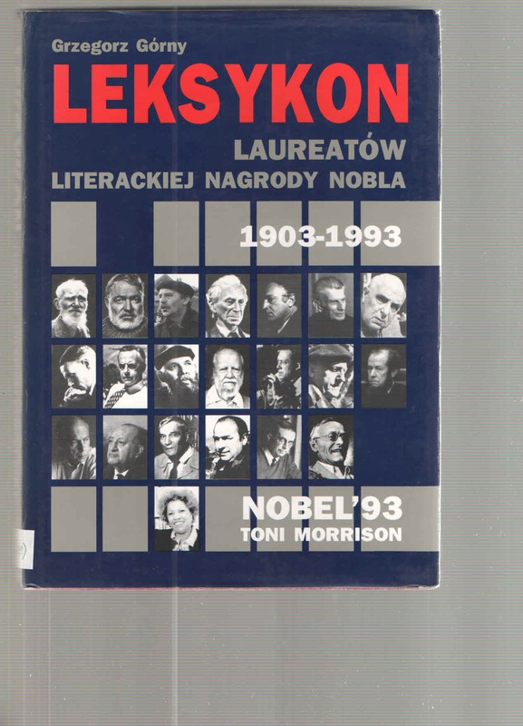 Leksykon literackich laureatów Nagrody Nobla