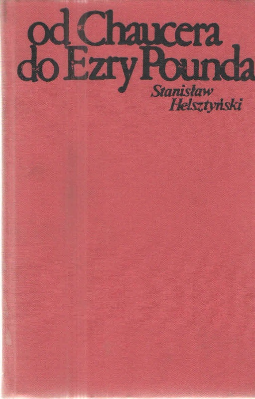 Od Chaucera do Ezry Pounda