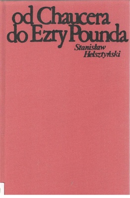 Od Chaucera do Ezry Pounda