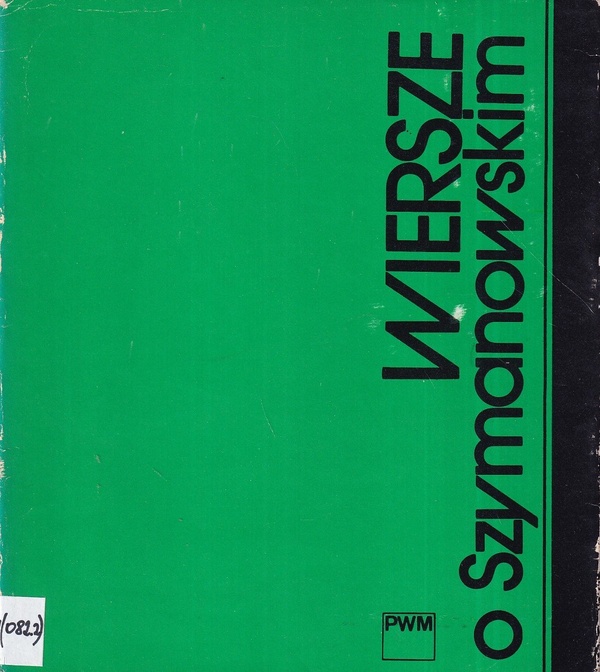 Wiersze o Szymanowskim