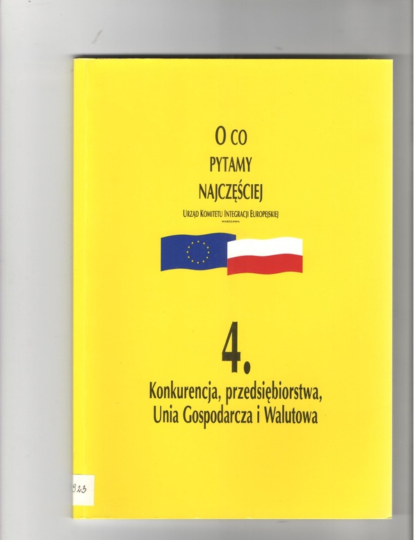 Konkurencja, przedsiębiorstwa, Unia Gospodarcza i Walutowa