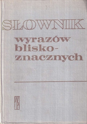 Słownik wyrazów bliskoznacznych