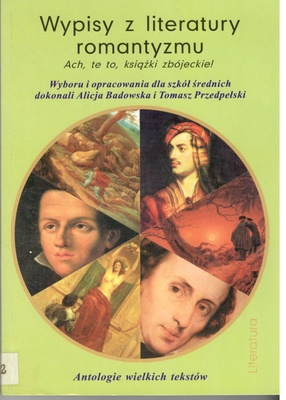 Wypisy z literatury romantyzmu : ach, te to, książki zbójeckie!