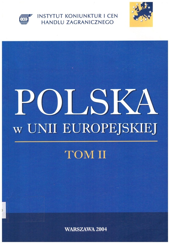 Polska w Unii Europejskiej. Tom 2