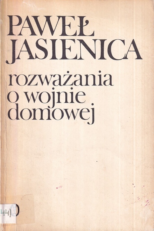 Rozważania o wojnie domowej