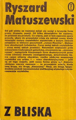 Z bliska : szkice literackie