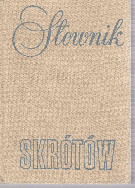 Słownik skrótów