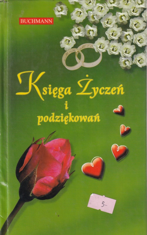 Księga życzeń i podziękowań