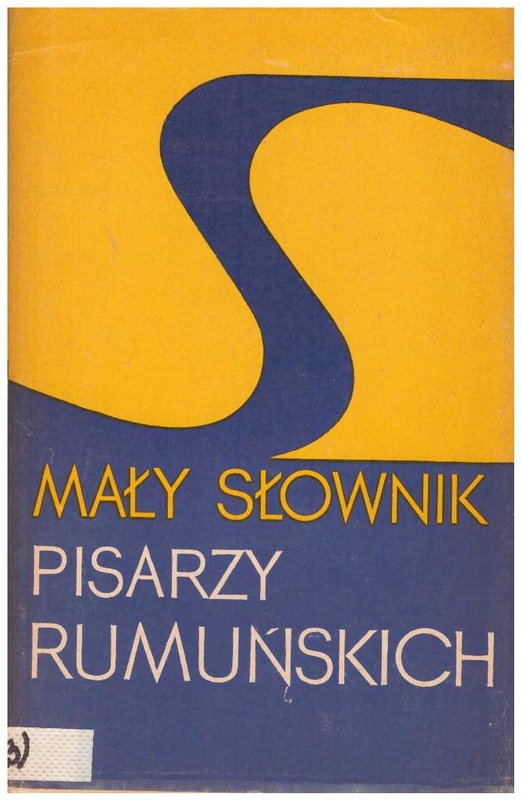 Mały słownik pisarzy rumuńskich