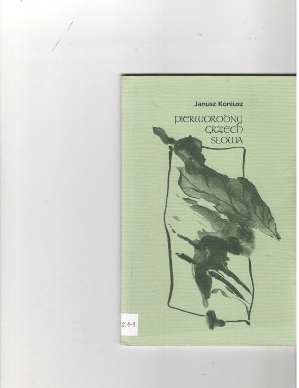 Pierworodny grzech słowa