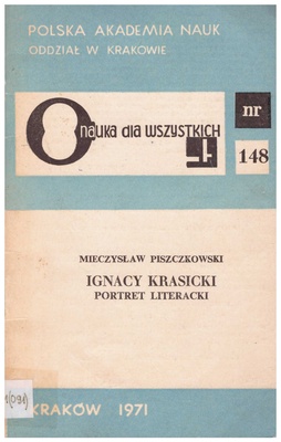 Ignacy Krasicki : portret literacki