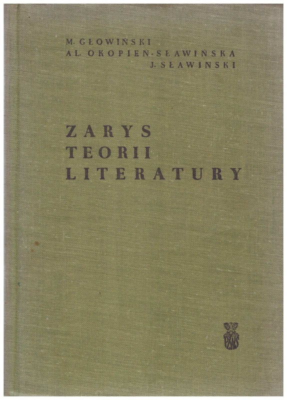 Zarys teorii literatury