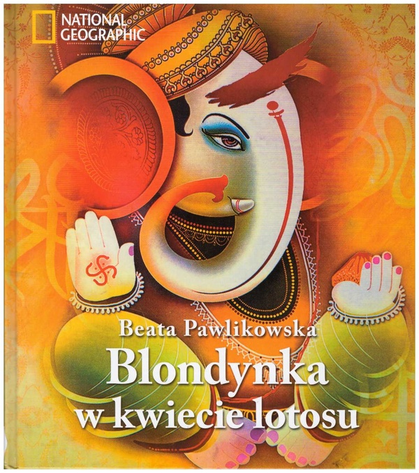 Blondynka w kwiecie lotosu