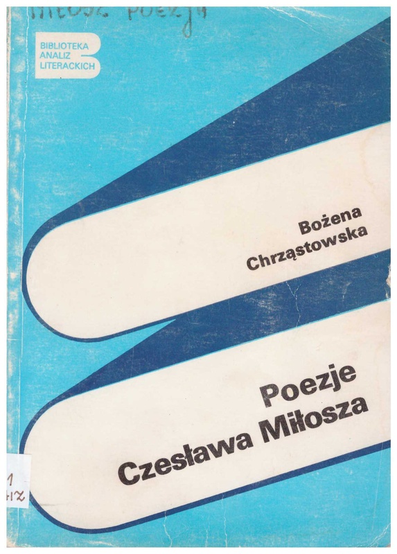 Poezje Czesława Miłosza