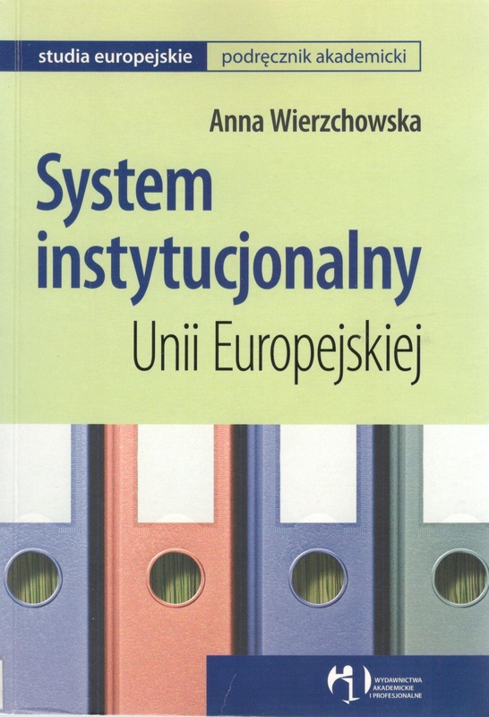 System instytucjonalny Unii Europejskiej