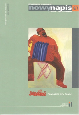 Kwartalnik kulturalny Nowy napis 6/7