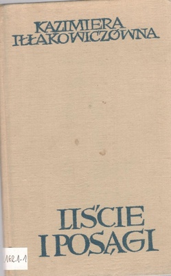 Liście i posągi : poezje