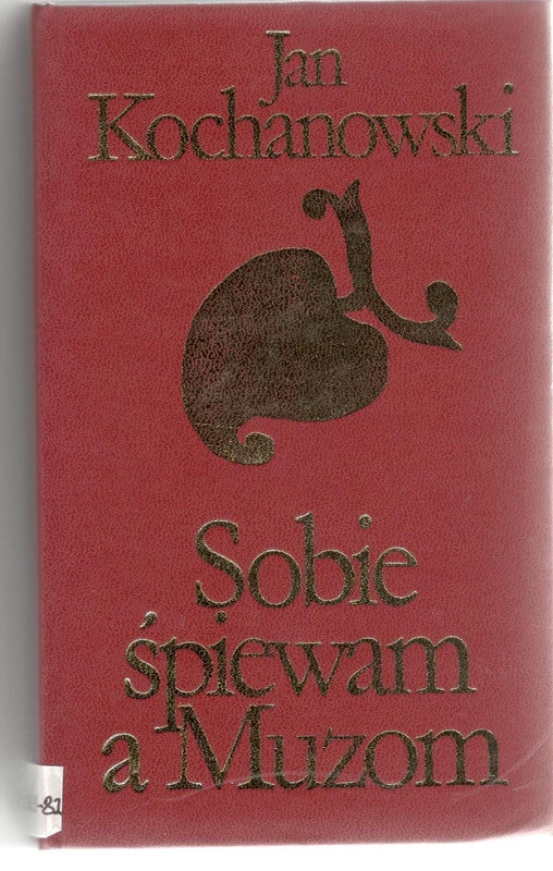 Sobie śpiewam a Muzom... : antologia