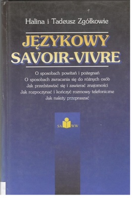 Językowy savoir-vivre