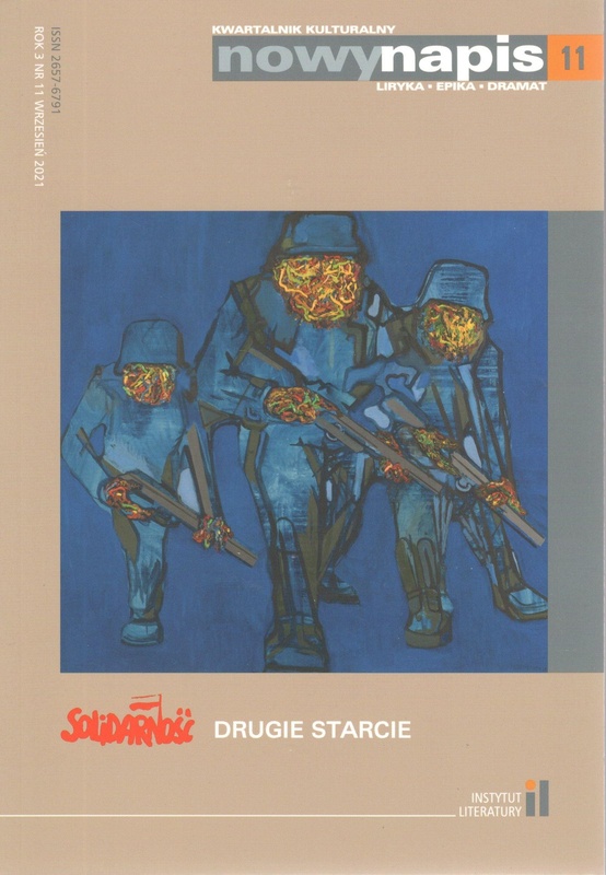 Solidarność. Drugie starcie. Kwartalnik kulturalny Nowy Napis. Liryka, epika, dramat, nr 11