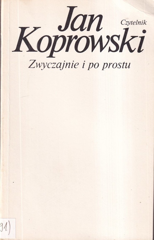 Zwyczajnie i po prostu