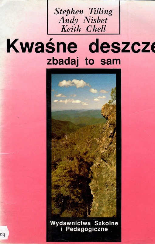 Kwaśne deszcze - zbadaj to sam